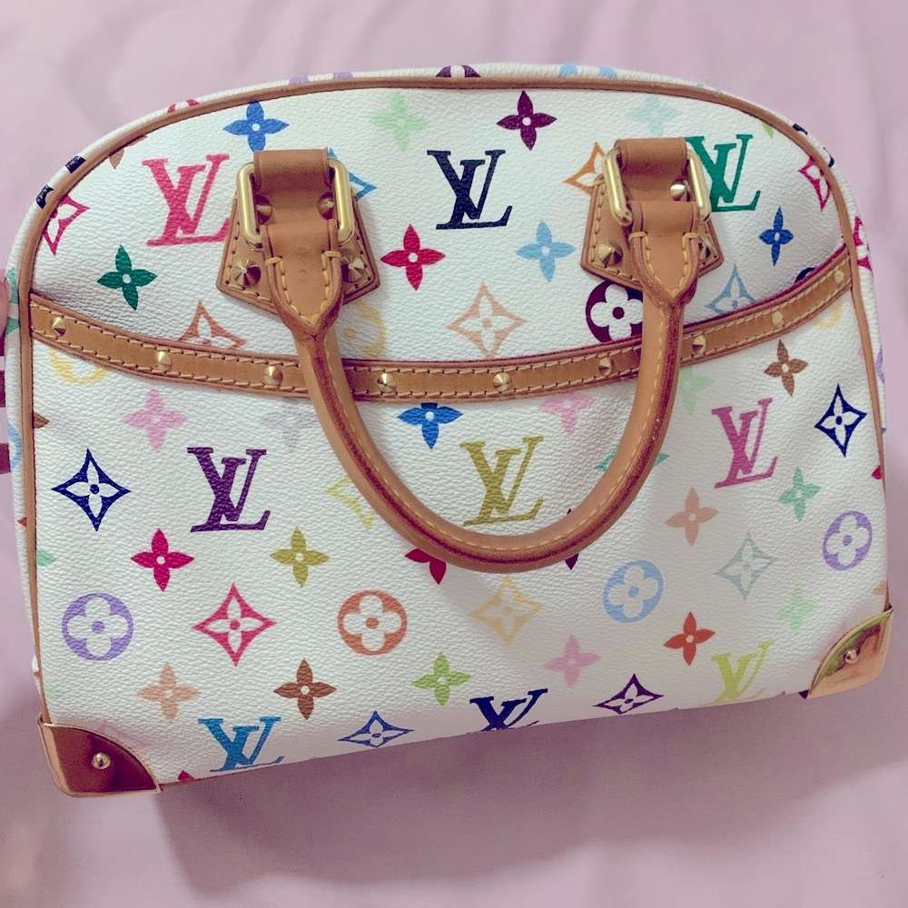 Authentic Louis Vuitton Trouville multicolor